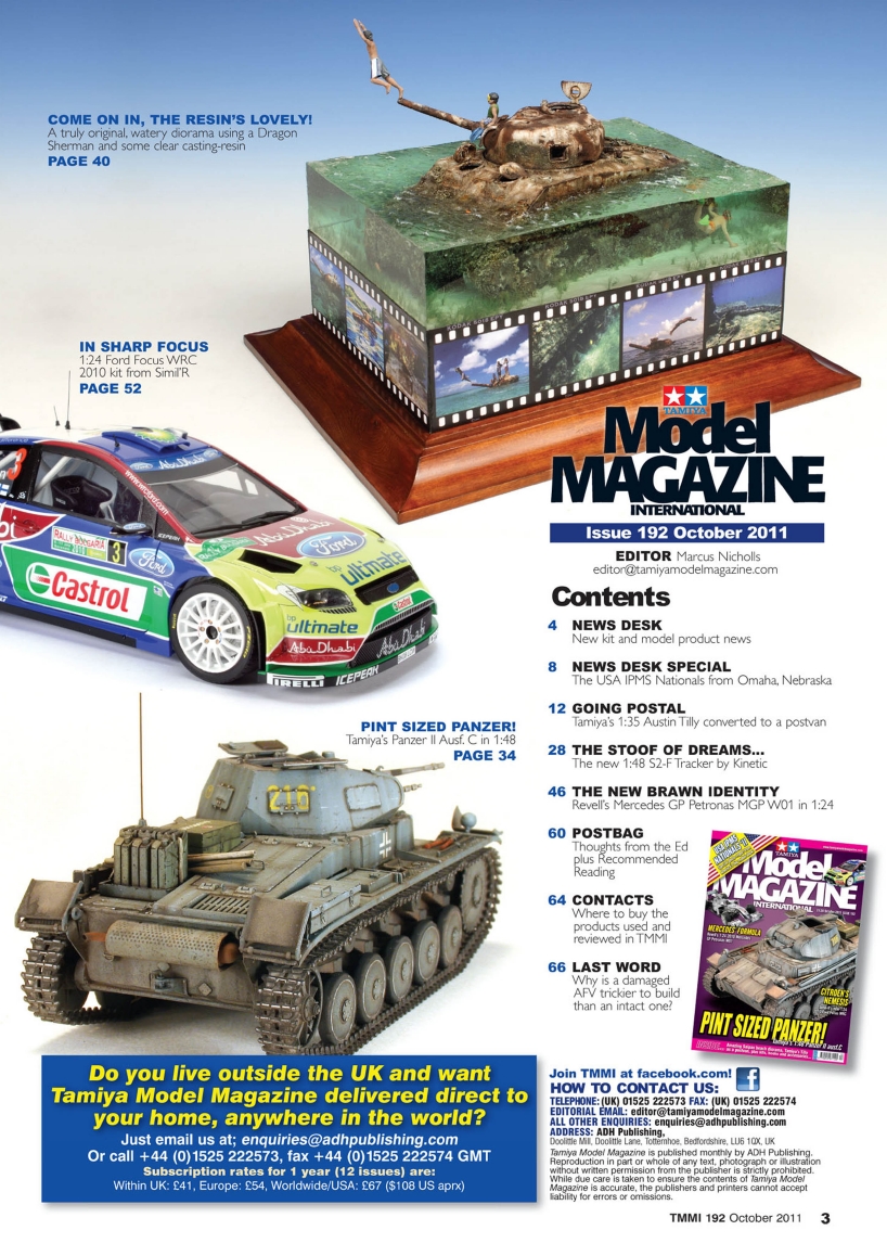 Tamiya Model Magazine 192 (2011-10)